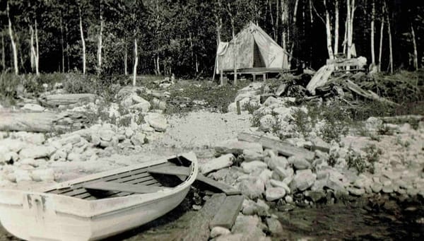 An early "pleasure boat."